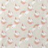 Kuschelstrick LYLIANE2 Beige / Rosa